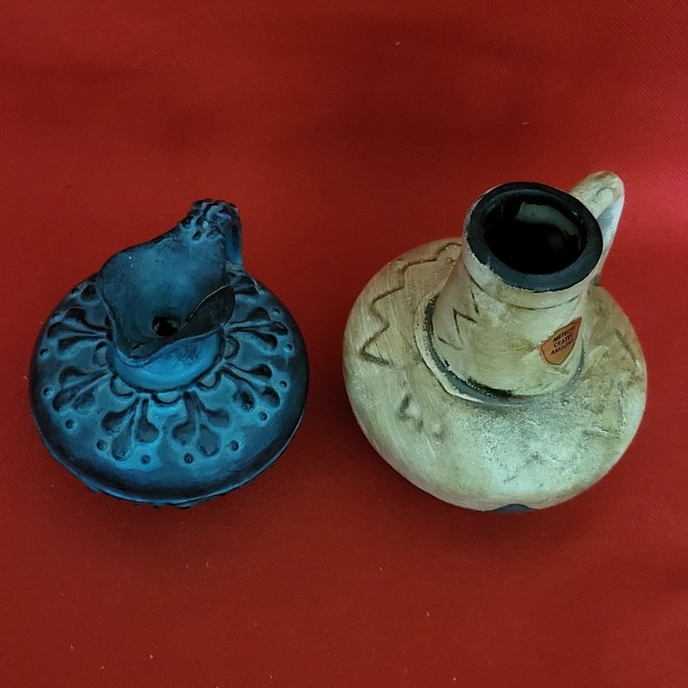 Jar Pottery Marked Hand Made Greece Meteor Crater Arizona - Picture 13 of 13